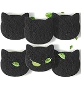 PurifyLogix Cat Litter Box Stick-on Activated Charcoal Filters Compatible with Most Cat Litter Bo...