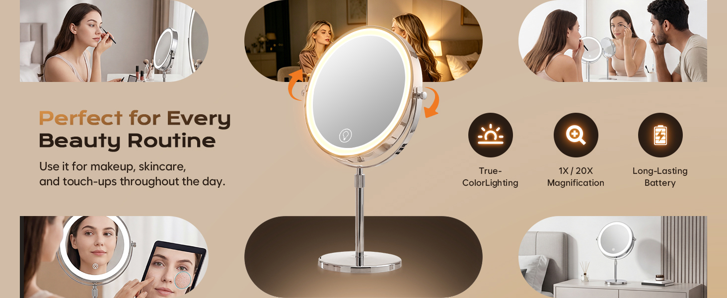 vanity mirror with lights