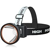 ODEAR Super Bright LED Rechargeable Headlamp Flashlight Torch HeadLamp for Mining Camping Hiking ...