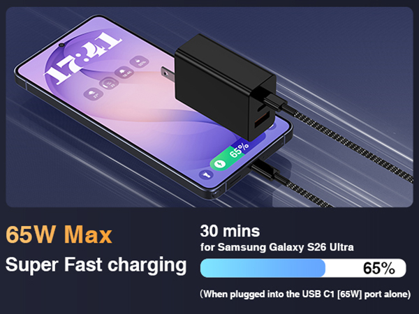65w usb c charger