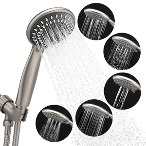 Nickel Shower Head with Handheld 300X300-1