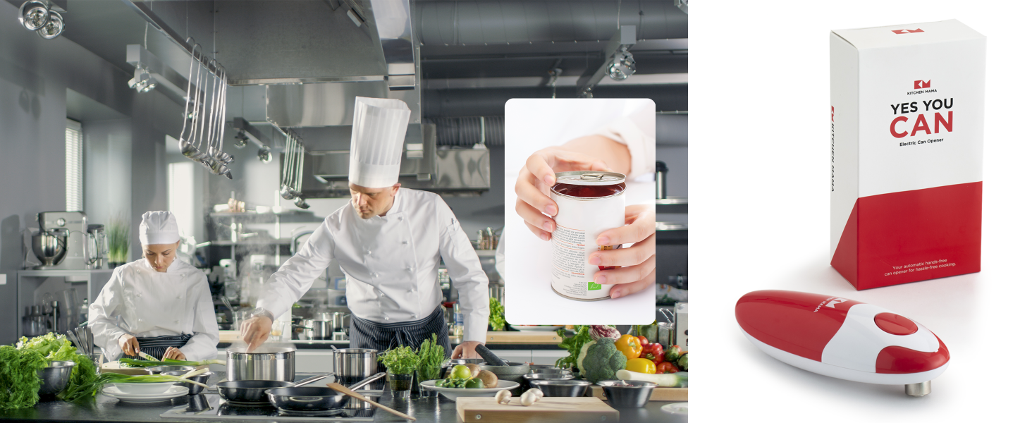 kitchen mama can opener minimal food contact can opener electric smooth edge hands fee best opener