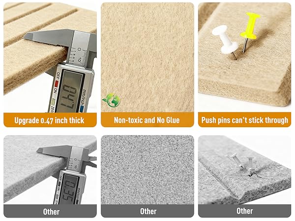 Thick cork board