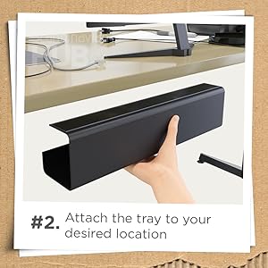 under desk cable management tray cable raceway tray scandinavian hub cord management wire tray