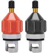 Aoiiefe 2PCS SUP Pump Adapter, Sturdy Air Valve Adapter with Strong Sealing, Universal Inflation ...