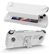 JDDWIN Full Protective Case for ASUS Rog Ally 2023, Rog Ally TPU Case with Detachable Front Shell...