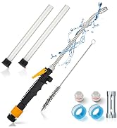ChimimeDecor RV Water Heater Anode Rod & RV Water Heater Flush Wand & Stainless Steel Brush Kit,9...