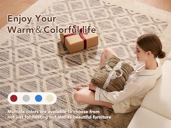 10 heat levels,1/2/4/6/8 hours auto shut off