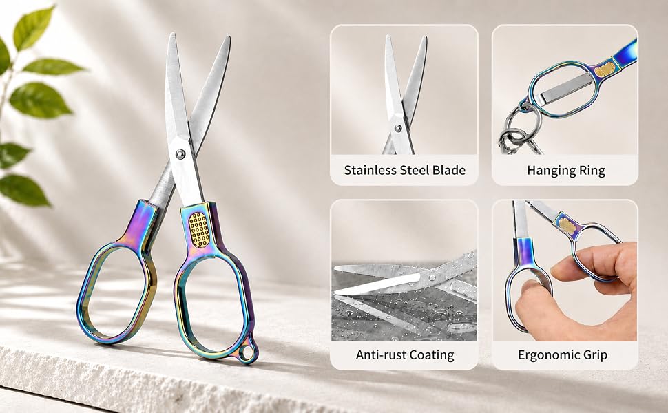 badge reel scissors