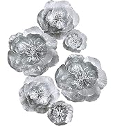 Letjolt Artificial Paper Flower Decorations for Wall Wedding Backdrop Birthday Party Baby Shower ...