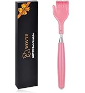 WOVTE Back Scratcher, Portable Multifunctional Extendable Back Scratcher for Women Adults, Stocki...