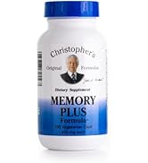 Christopher's Original Formulas Memory Plus Herbal Blend - Brain Supplements for Memory & Focus -...
