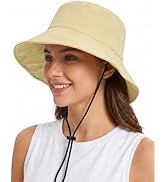 Zylioo XXL Cooling Sun Hat for Big Heads, Large Adjustable Bucket Hat, Shapeable Wide Brim Hat fo...