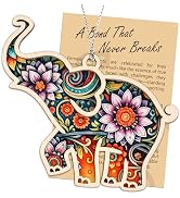 Elephant Gifts for Women, Gifts for Best Friend for Friends, Friendship Elephant Suncatcher Story...