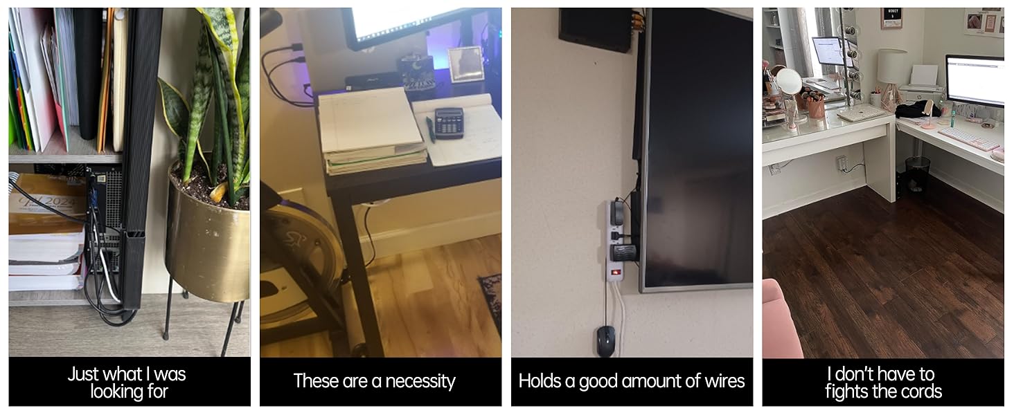 under desk cable management