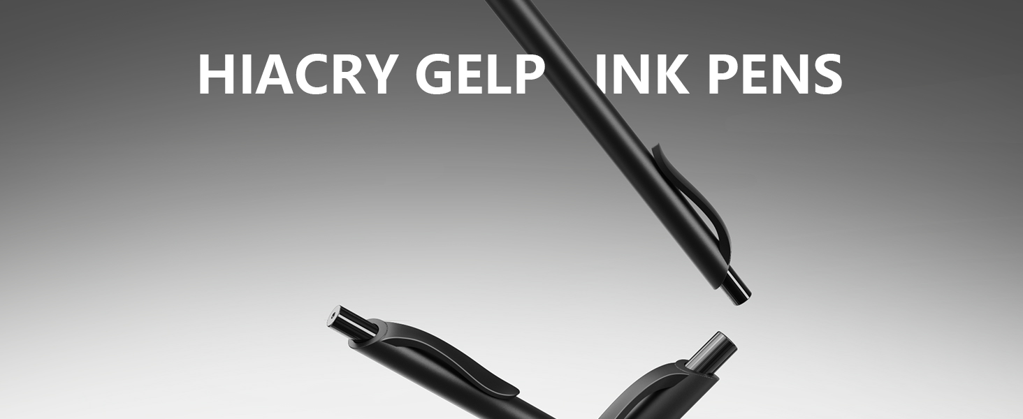 black pens 8pcs