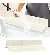 Volminex 23Inch Sink Splash Guard – Extended Length & Tall Silicone Kitchen Sink Splash Guard wit...