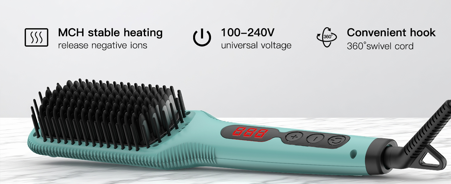 Hair Straightener Brush