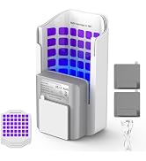 Stoga Cordless Fruit Fly Trap for Indoors and Outdoors – 1 Device + 5 Refills Rechargeable Gnat T...