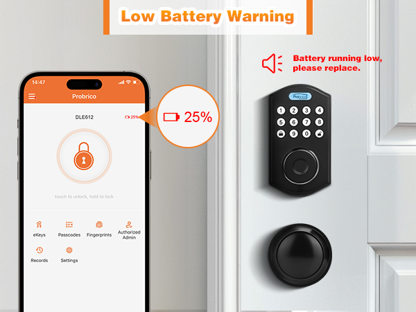 black smart deadbolt