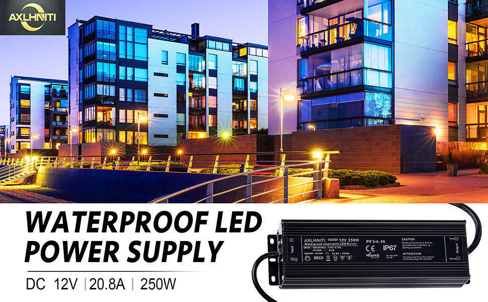WATERPROOF LED POWER SUPPLY