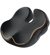 ProtoArc Seat Cushion, Office Chair Cushion for Sciatica, Coccyx Cushion, Ergonomic Memory Foam S...