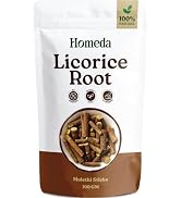 Homeda Licorice Root Sticks for Chewing - Mulethi Raiz de regaliz (3.5oz) | Natural Dried Liquori...