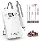 Electric Nail Drill 45000RPM Professional,Glitter Portable E-File Nail Drill Kit for Acrylic & Ge...