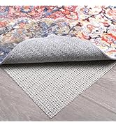 Coyacool Non Slip Rug Pads for Hardwood Floors, 8x10 Rug Pad Gripper for Area Rugs, Under Carpet ...