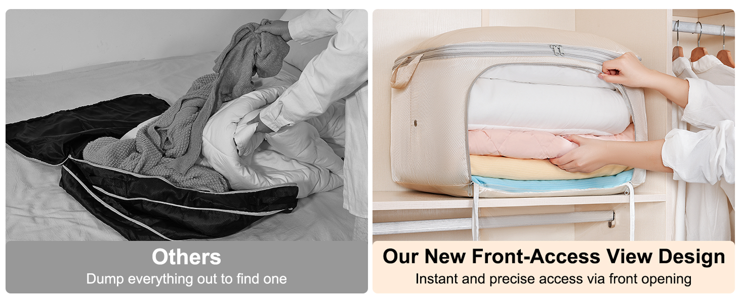 linen comforter king canvas storage bag pillow storage storage for blankets bed sheet storage