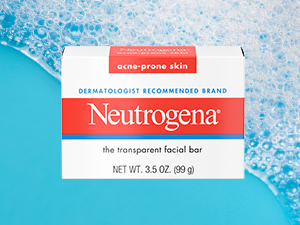 Transparent facial cleansing bar is gentle enough for daily use on acne-prone skin