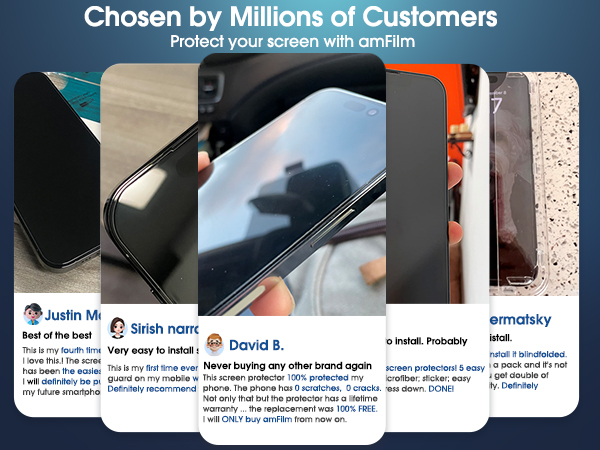 iPhone screen protector 2024 6.1"