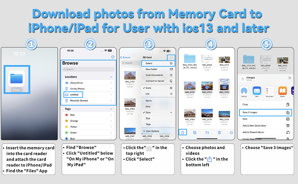 usbc to sd card reader