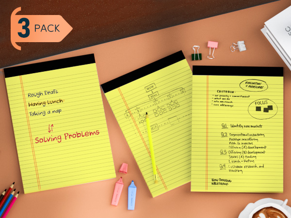 legal pads