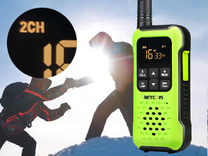 Emergency walkie talkie waterproof 2 way radio long range walkie-talkies floating weather radio