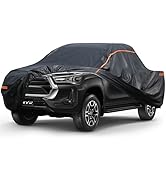 SEAZEN 6 Layers Pickup Car Cover Waterproof All Weather, Outdoor Full Exterior Car Covers for Aut...