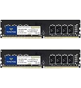Timetec 32GB KIT(2x16GB) DDR4 2666MHz PC4-21300 Non-ECC Unbuffered 1.2V CL19 2Rx8 Dual Rank 288 P...