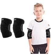 YEEKORO Kids Elbow Brace Arm Sleeve, Adjustable Sport Elbow Protector Breathable Elbow Sleeve wit...