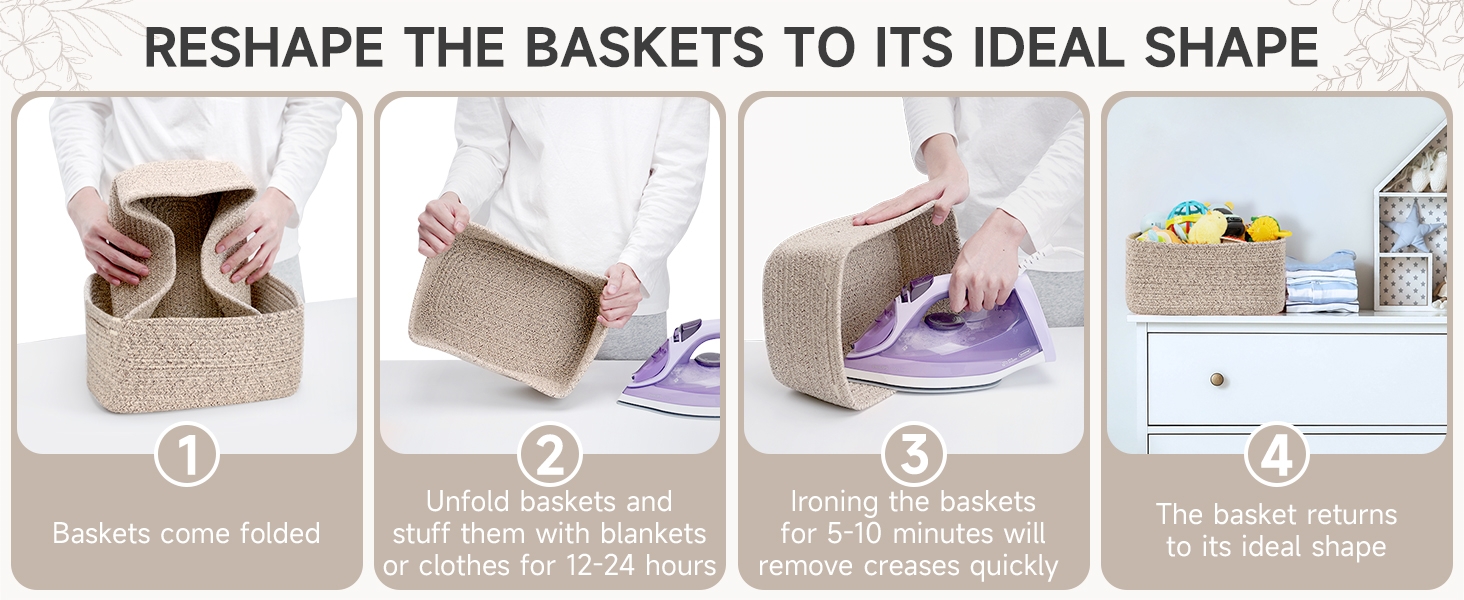 3Pack Storage Baskets