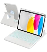 ZYNTHRALIX for iPad 11th (A16)/10th Gen Case Keyboard, Portrait/Tablet Mode | Detachable Magnetic...