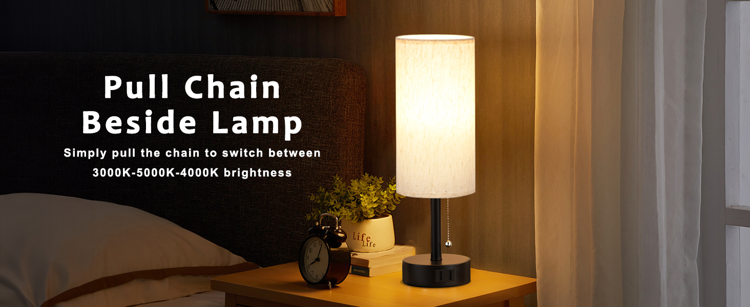 bedside lamps set of 2