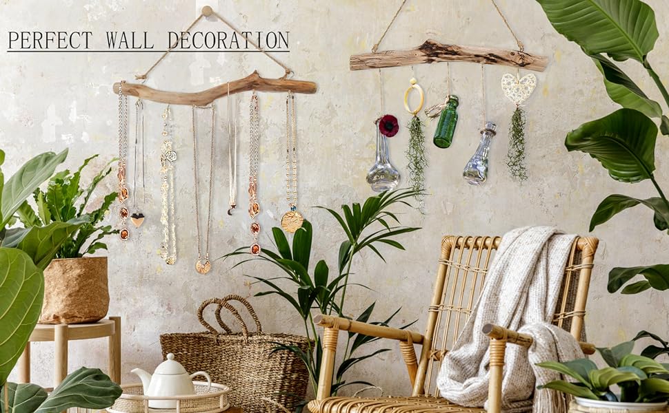 Logs for Decoration Natural Driftwood Decorative Branches Home Wall Hanging Decor