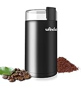Coffee Grinder, Wancle Electric Coffee Grinder, Quiet Spice Grinder, One Touch Coffee Mill for Be...