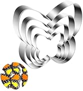 4 Sizes Butterfly Cookie Cutter ANCKNE Butterfly Cookie Cutter set Stainless Steel Homemad Butter...