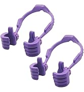 YuCool 2 Packs Cell Phone Stand Thumb Up Lazy Phone Holder, Phone Stand for Desk Birthday Gifts f...