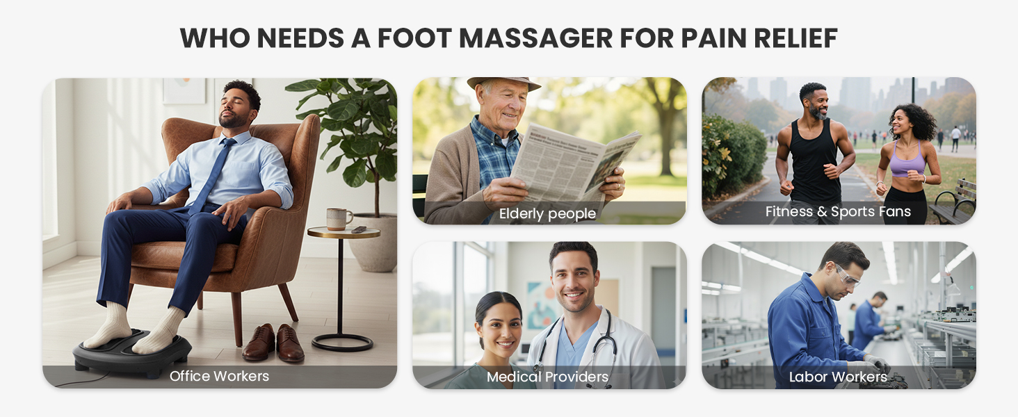 Kneading Foot Massager with Heat