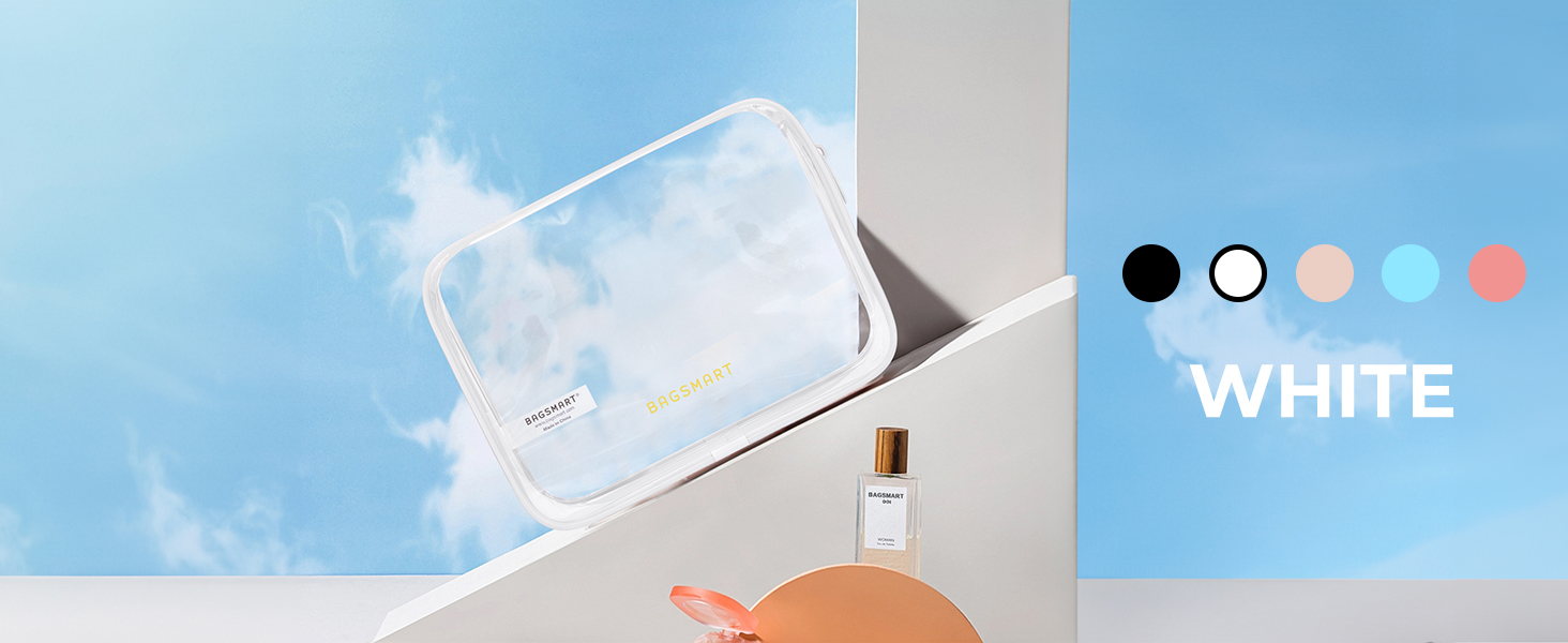 clear toiletry bag