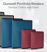 Portfolio Binders, all sizes