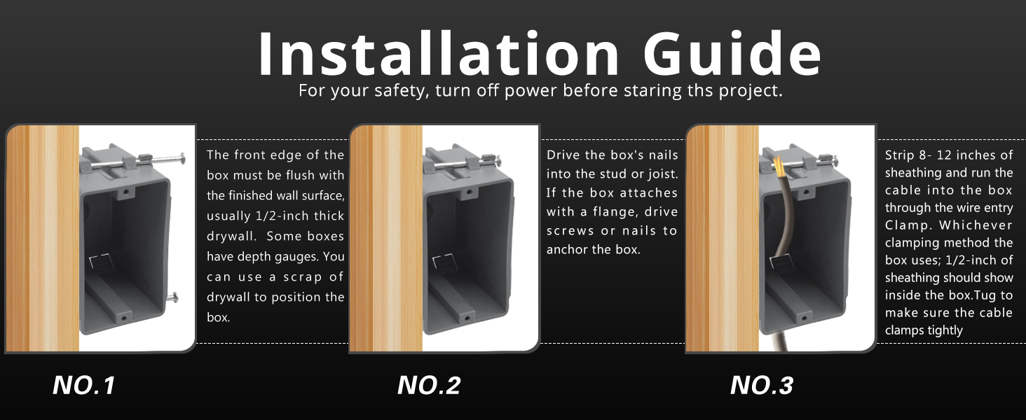 how to install new work box