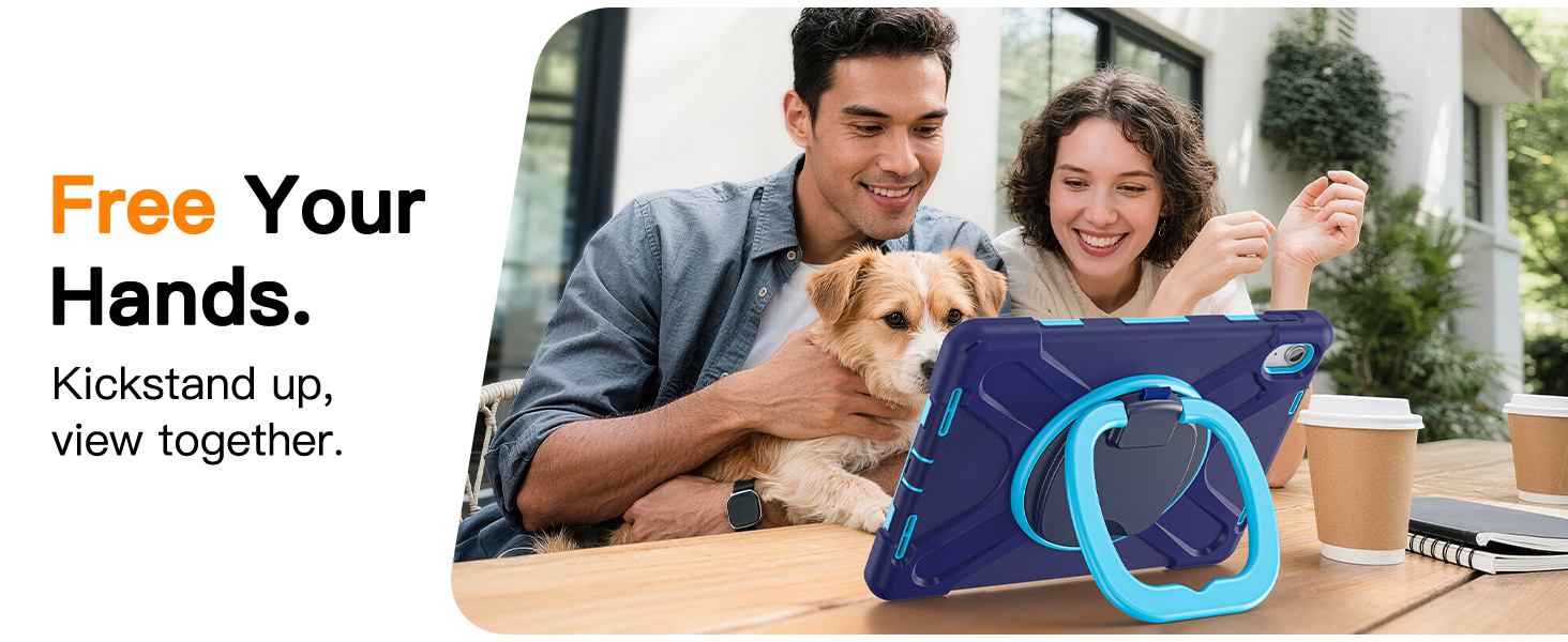 ipad 10th generation case with amazing stability kistand for daily use